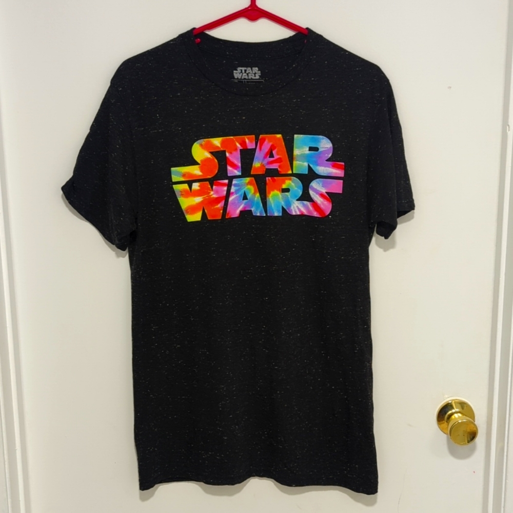 Men's Star Wars Tie Dye Logo Tee!
